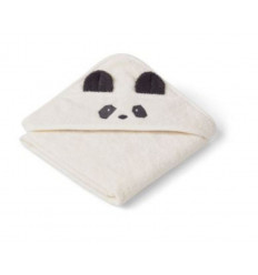 ALBERT HOODED TOWEL PANDA CREME 22