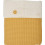 WIEGDEK. WAF/FLANEL ANTW OCHRE/PEB 23
