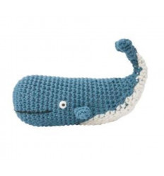 CROCHET RATTLE WHALE 0+ 201