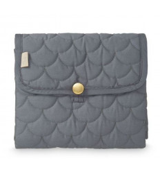 CHANGING MAT QUILTED CHARCOAL 9