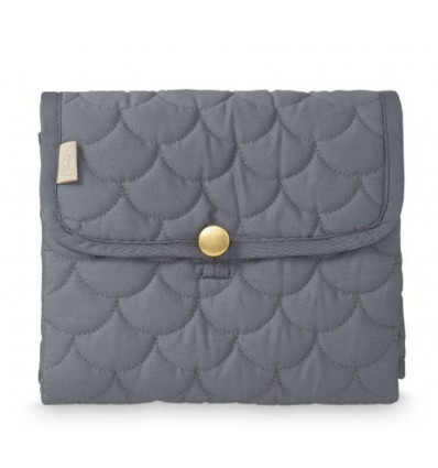 CHANGING MAT QUILTED CHARCOAL 9