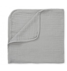 BLANKET MUSLIN GOTS GREY 8