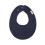 BIB TEETHING MUSLIN NAVY 8