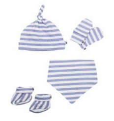 PACK NEW BORN 0-3M HAT BANDANA MITTS 20
