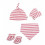 PACK NEW BORN 0-3M HAT BANDANA MITTS 20