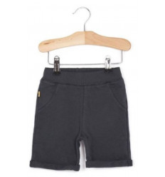 BERMUDA SHORTS SOLID WASHED BLACK 4-5Y 8